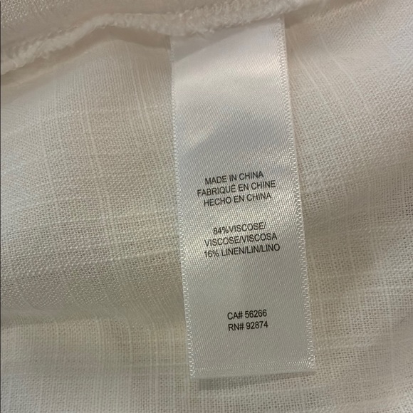 Splendid White Top, Size XS - Picture 4 of 8